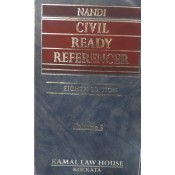 Kamal Law House's Civil Ready Referencer by Justice Nandi (5 HB Volumes)